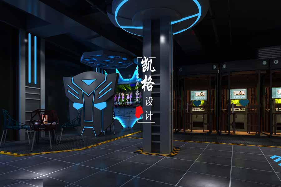 黑鲨电竞馆设计案例