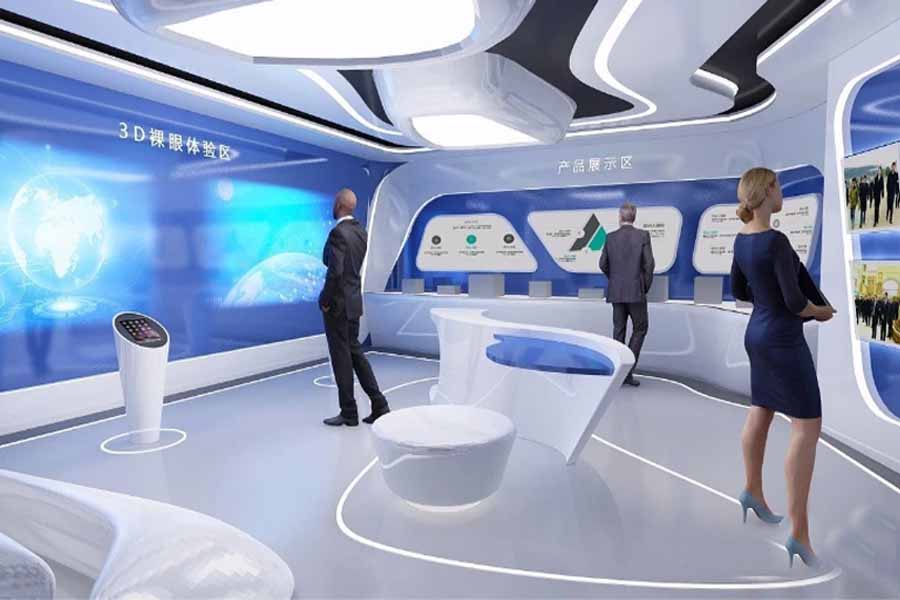 远东福斯特智慧新能源展厅设计 